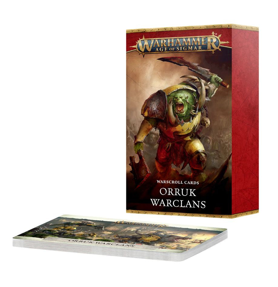 89-04 Warscroll Cards: Orruk Warclans