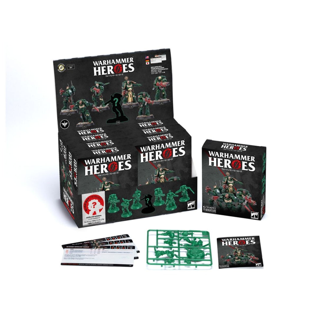 Warhammer 40k Space Marine Heroes: Dark Angels Display