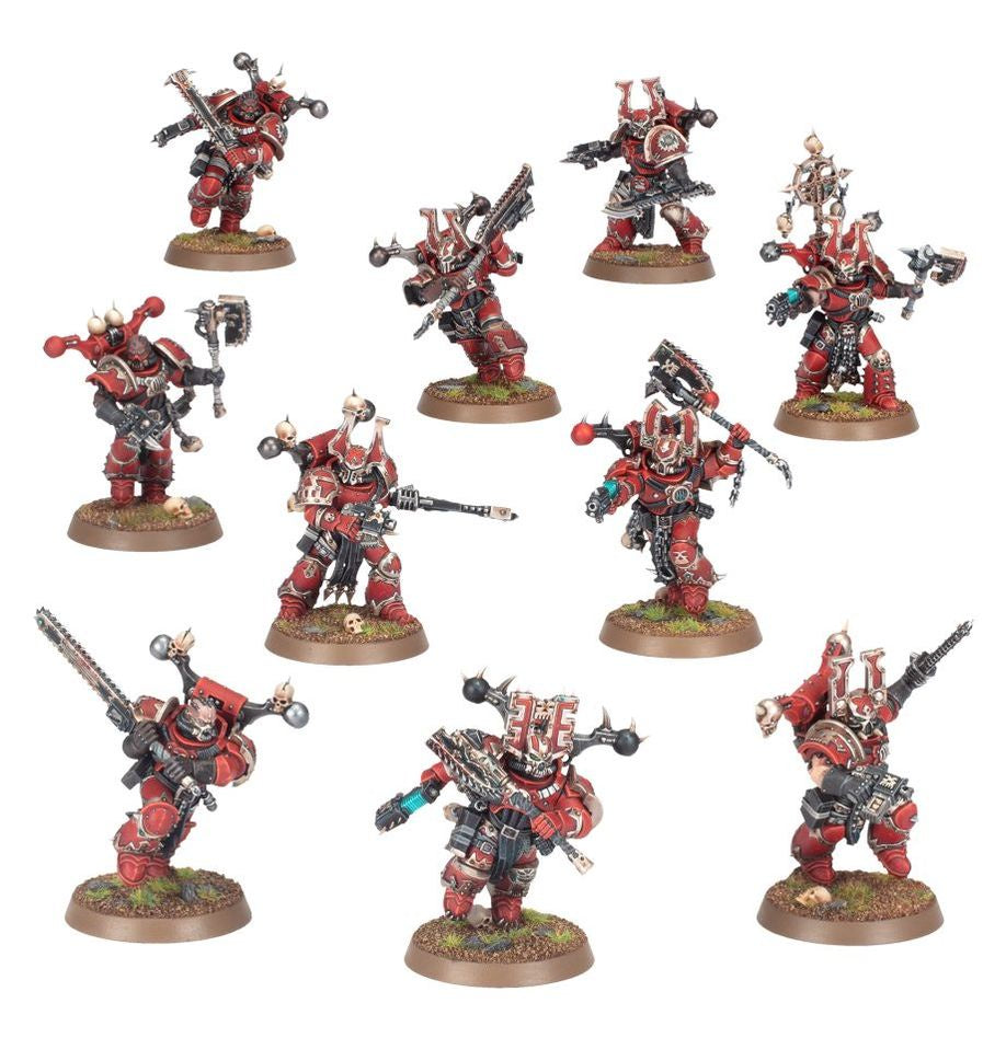 43-10 - 40K - WORLD EATERS: KHORNE BERSERKERS