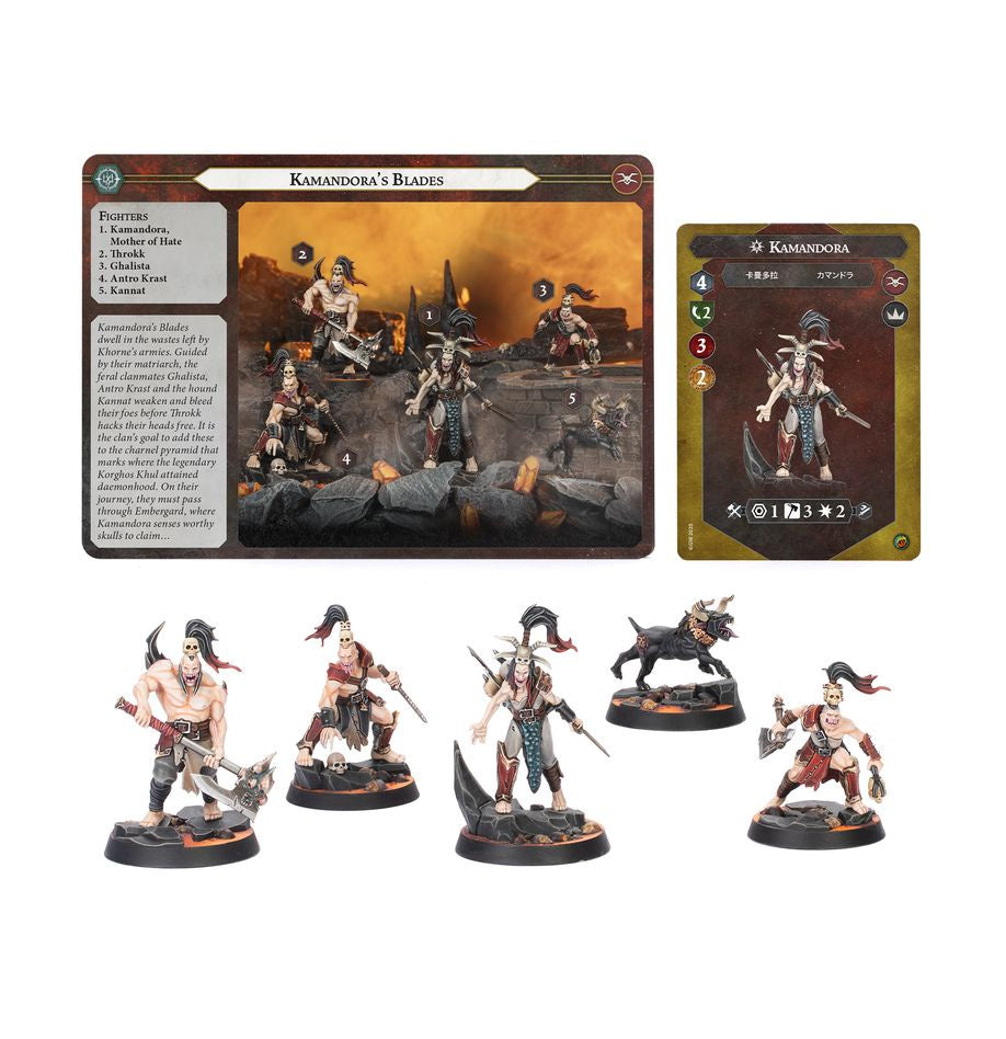34-008 Warhammer Underworlds: Kamandora's Blades