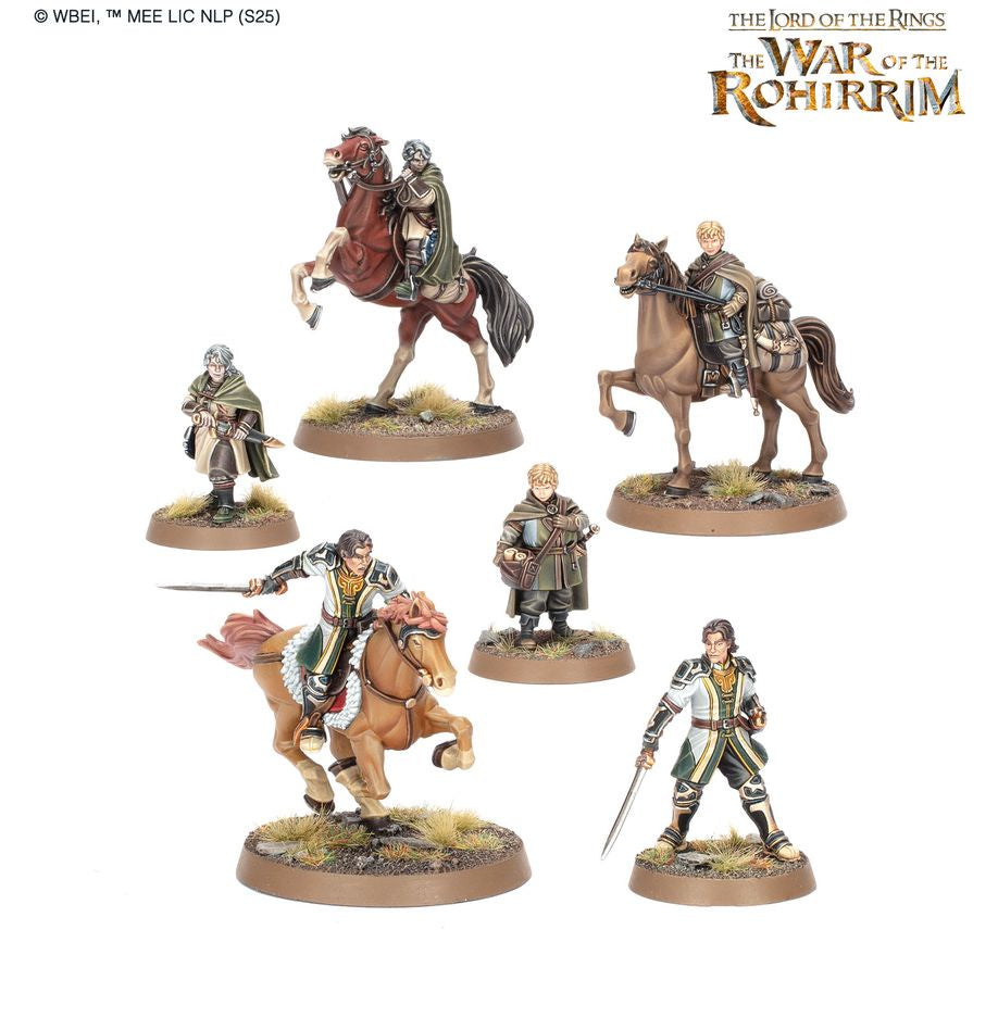 MESBG: FRELEAF HILDESON & OLWYN & LIEF, HEROES OF ROHAN