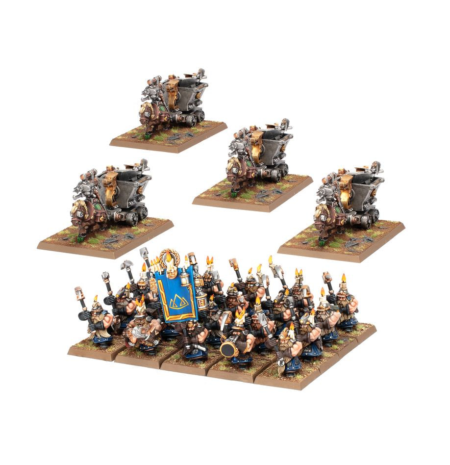 10-12 Dwarven Mountain Holds - Dwarf Miners