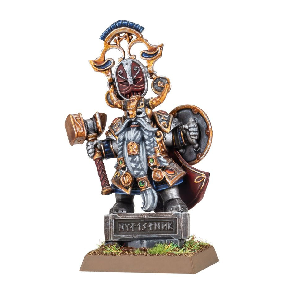 10-16 Dwarven Mountain Holds - Dwarf King with Oathstone