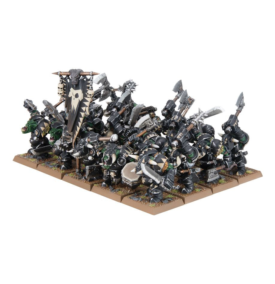09-13 Orc & Goblin Tribes - Black Orc Mob