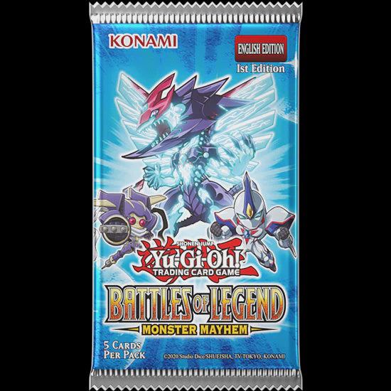 Yu-Gi-Oh! Battles of Legend - Monster Mayhem Booster Pack