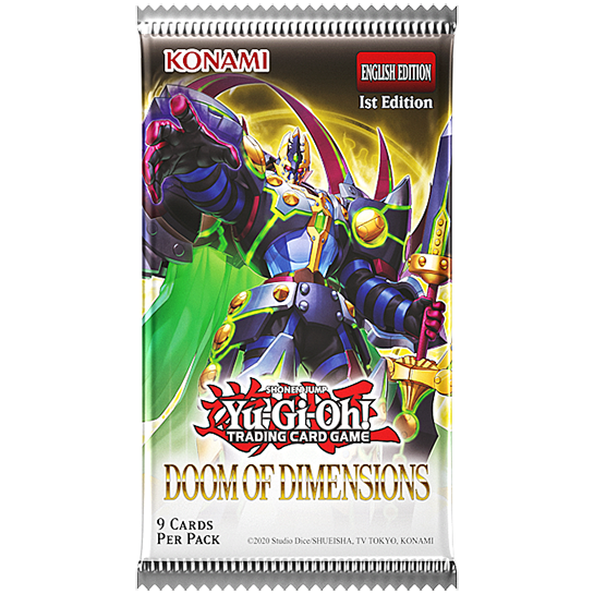 Yu-Gi-Oh - Doom of Dimensions Booster Pack