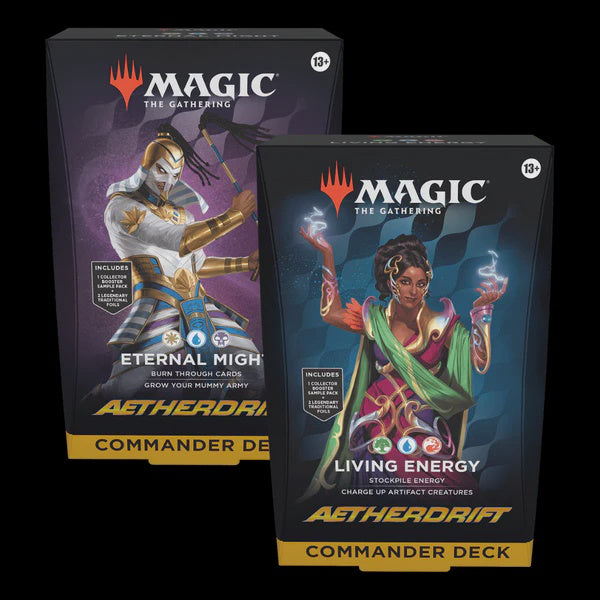 MTG: Eternal Might - Aetherdrift - Commander Deck Jolt Games MTG: Eternal Might - Aetherdrift - Commander Deck Jolt Games