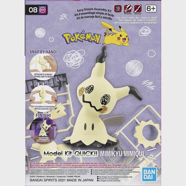 Pokemone Model Kit Quick Mimikyu