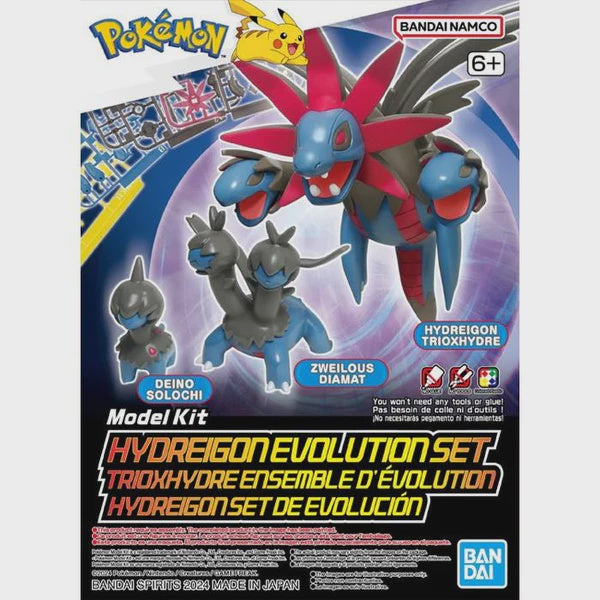Pokemon Pokemon Model Kit Hydreigon Evolution Set