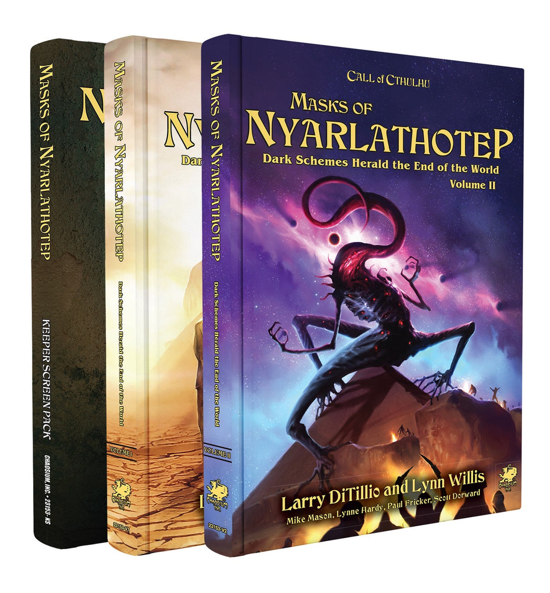 Call of Cthulhu RPG - Masks Of Nyarlathotep Slipcase Set