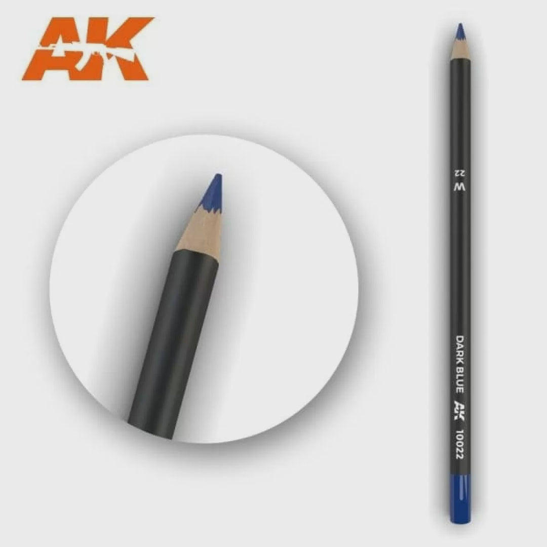 AK Interactive - Weathering Pencils - Dark Blue 10022