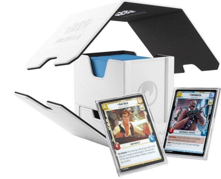Gamegenic Star Wars Unlimited Twin Suns Deck Pod - White