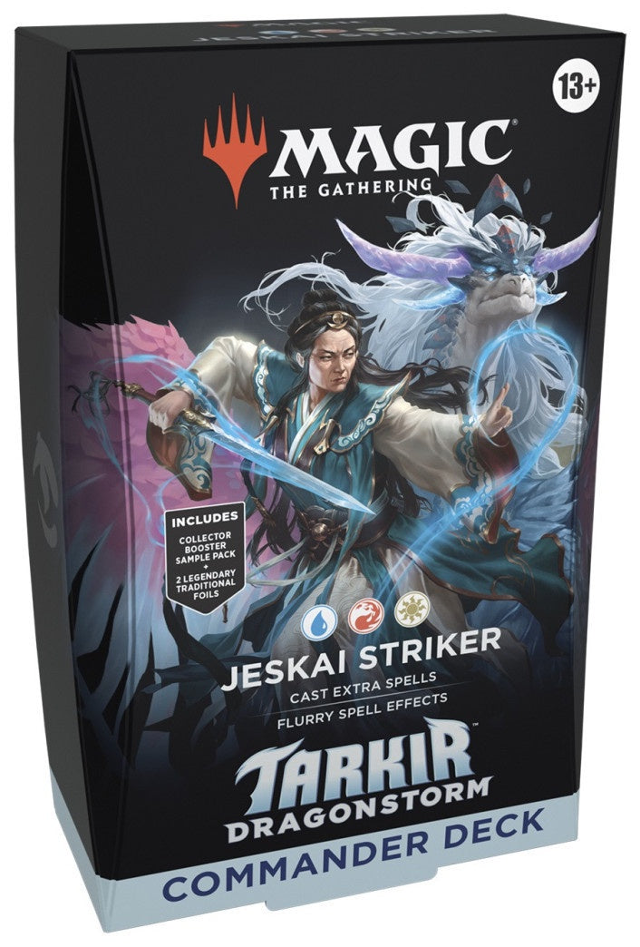 Magic the Gathering Tarkir Dragonstorm Jeskai Striker Commander Deck