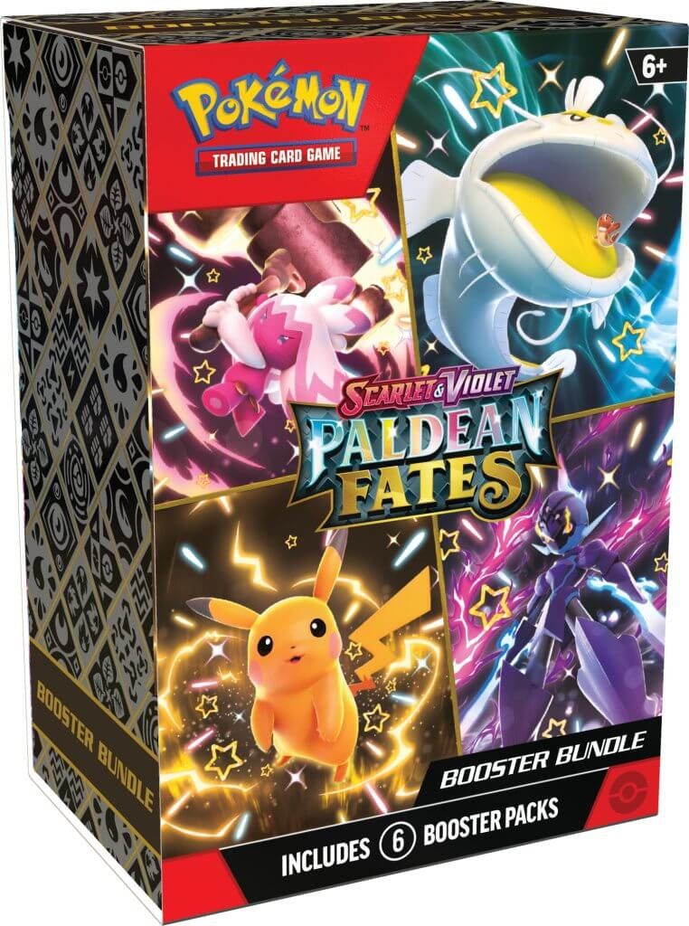 Pokemon TCG SV 4.5 Paldean Fates Booster Bundle