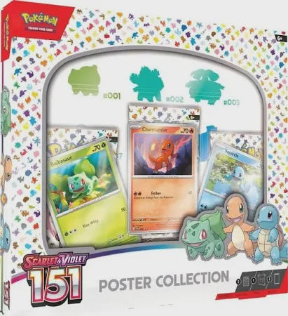 Pokemon TCG Scarlet & Violet - 151 Poster Collection