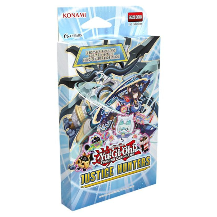 YuGiOh! Justice Hunters 3-Booster Tuckbox