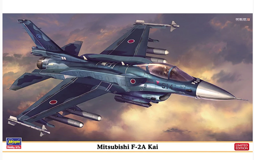 1/72 Mitsubishi F-2A Kai (w/Conformal tank)