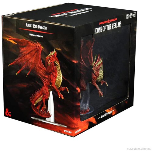 D&D Icons of the Realms Adult Red Dragon Premium Figure