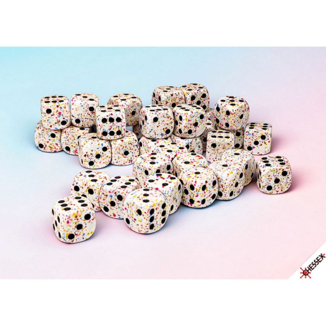 CHX 25921 Speckled Birthday 12mm d6 Dice Block (36 dice)