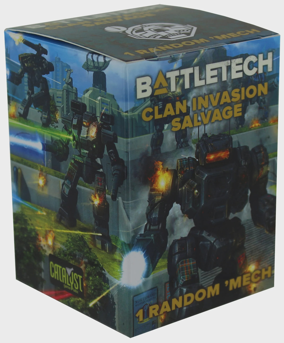 Battletech Clan Invasion Salvage Blind Box Mech – Jolt Games