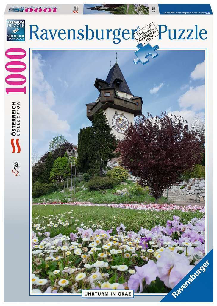 Rburg - Clocktower in Graz 1000pc