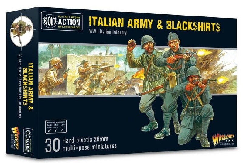 Bolt Action - Italian Army and Blackshirts  Starter Army