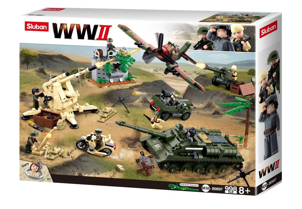 B0697 WW2 BATTLE OF KURSK 998 PCS
