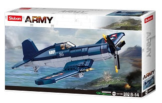 B1109 WW2 F4U FIGHTER 550 PCS