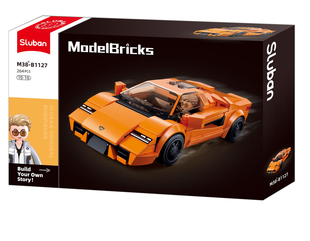 B1127 MB 2020 SPORTS CAR ORANGE SCALE