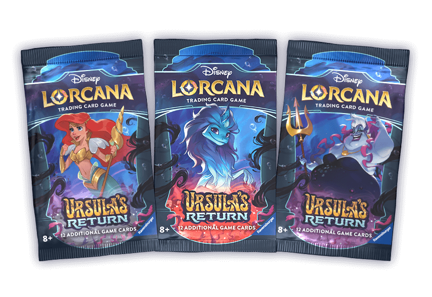 lorcana booster box contents Lorcana Ursula's Return Booster Pack – Jolt Games