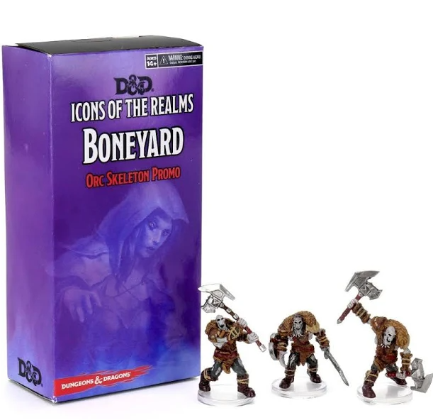 Icons of the realms Orc Skeleton Promos
