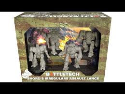 Battletech Snord's Irregulars Assault Lance