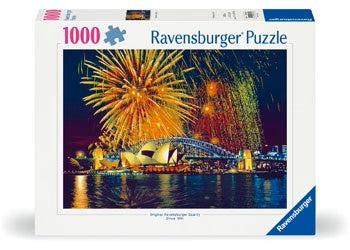 Ravensburger - Fireworks Over Sydney Australia Puzzle 1000 Pieces