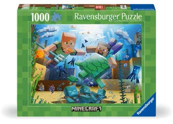 Ravensburger - Minecraft Mosaic Puzzle 1000 Pieces