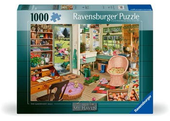 Ravensburger - My Haven No 8 The Gardener's Shed 1000 Pieces