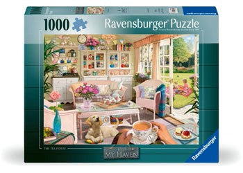 Ravensburger - My Haven No 9 The Tea Shed Puzzle 1000 Pieces