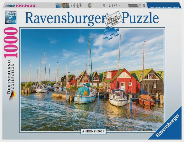 Rburg - Colourful Harbourside Germany 1000pc