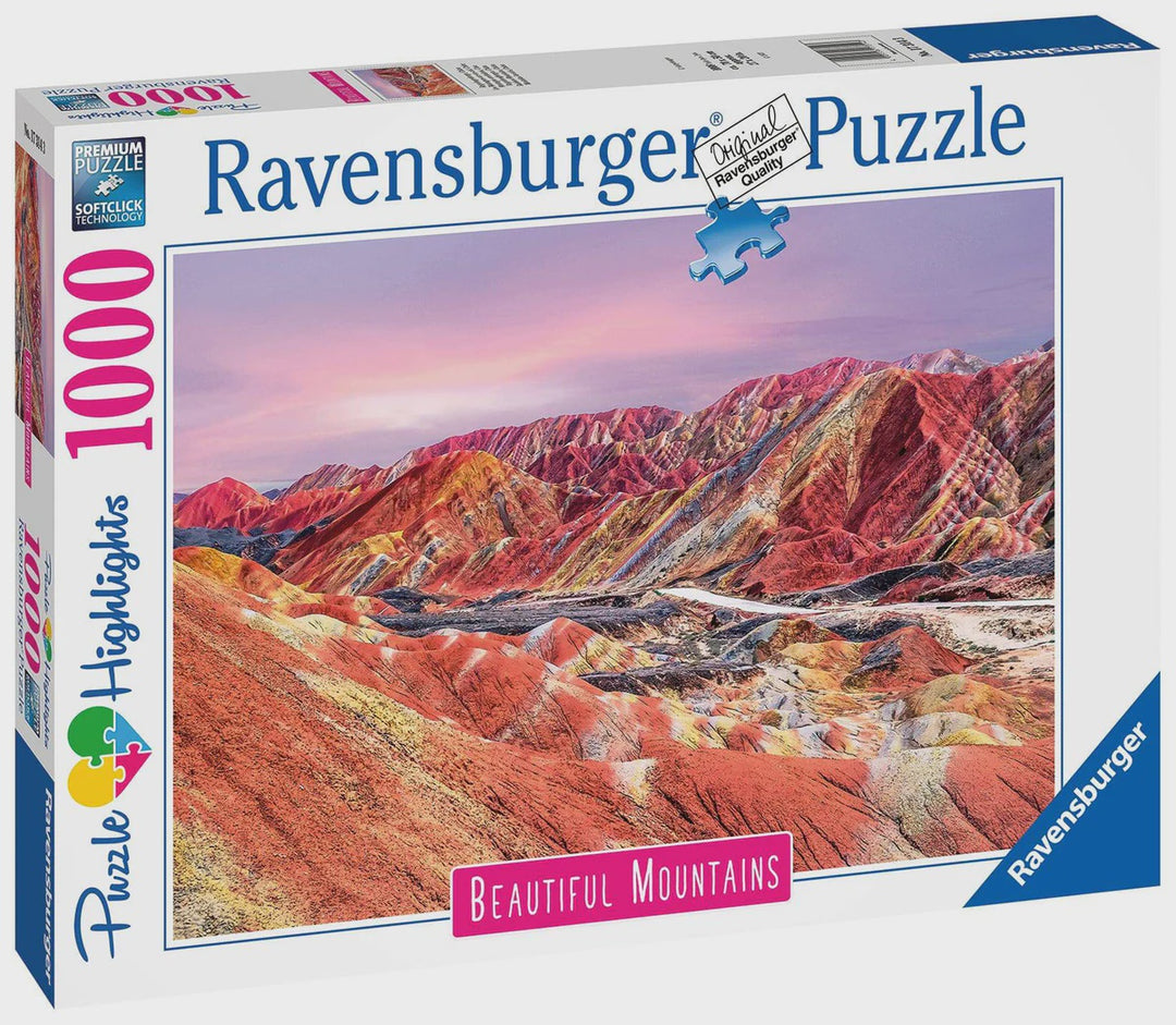 Rburg - Rainbow Mountains China 1000pc