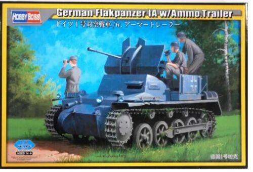 Hobbyboss 1:35 German Flakpanzer Ia W/Ammo.Trailer