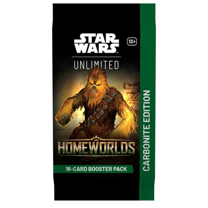 Star Wars Unlimited - Homeworlds Carbonite Booster Pack