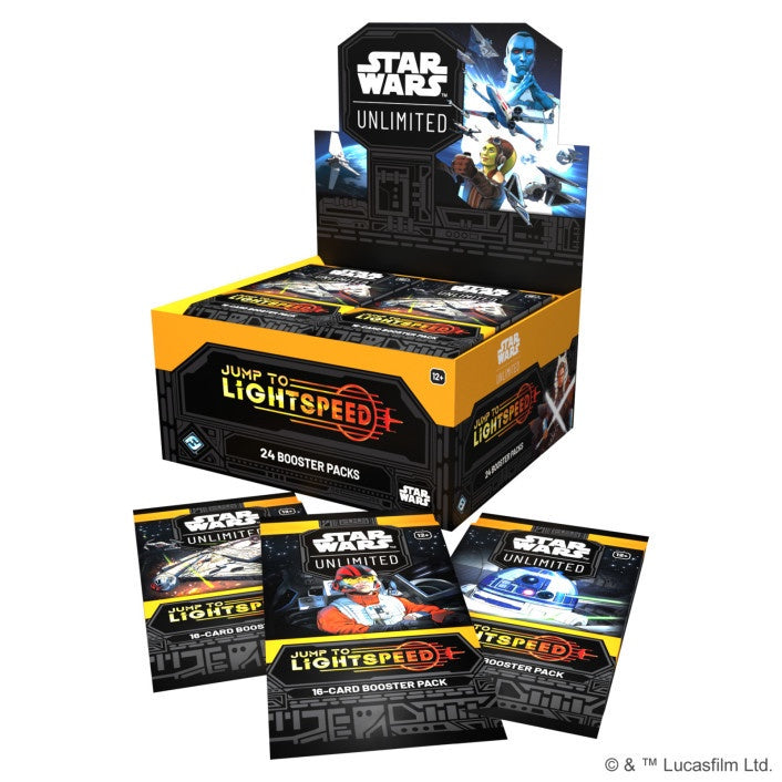 Star Wars Unlimited - Jump to Lightspeed Booster Display Box