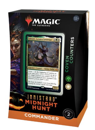 Innistrad Midnight Hunt Commander Deck Coven Counters