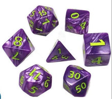Load image into Gallery viewer, 30mm RPG Dice Set Purple
