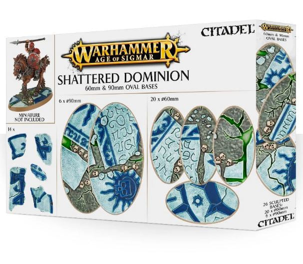 AOS: Shattered Dominion: 60 & 90mm Oval Bases