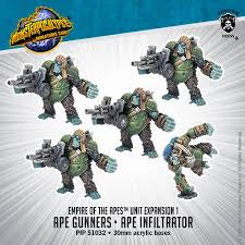 Monsterpocalypse - Ape Gunners + Infiltrators