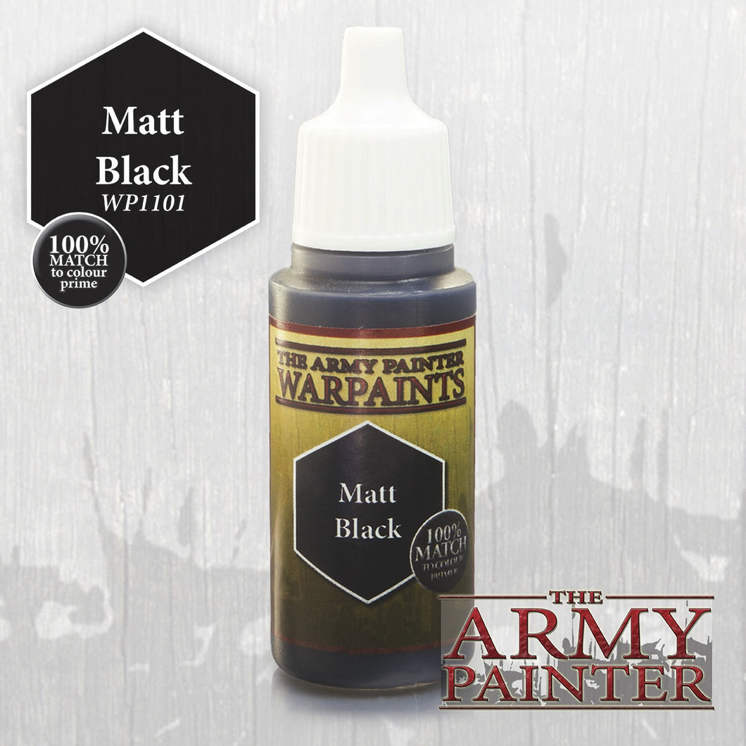 Army Painter - Warpaints - Matt Black