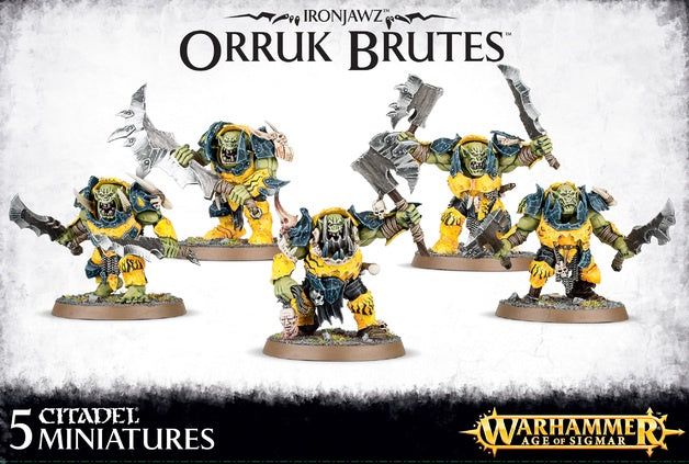 89-29 Warhammer AOS - Orruk Warclans :  ORRUK BRUTES
