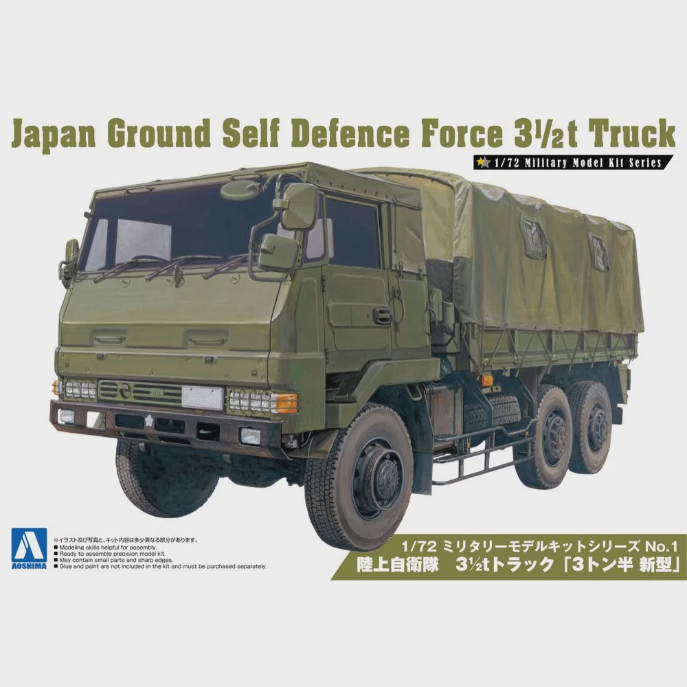 1/72 JAPAN GROUND SELF DEFENSE FORCE 3 & 1/2T TRUCK