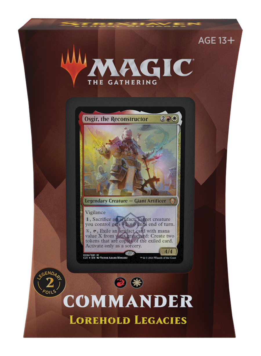 MTG - Strixhaven - Commander Decks - Lorehold Legacies
