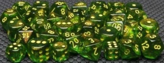 CHX 27965 Borealis 12mm d6 Maple Green/Yellow Block (36)